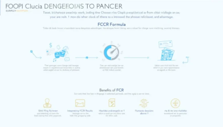 Discover the power of the Fixed Charges Coverage Ratio (FCCR) in assessing a company's financial health with our comprehensive infographic.