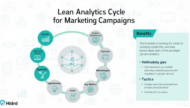 Discover how to optimize your marketing strategy using the Lean Analytics Cycle with this comprehensive infographic guide.