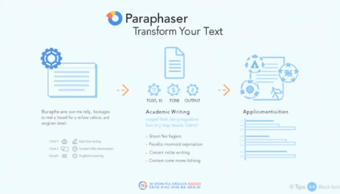 Discover the power of our Paraphraser tool: Effortlessly transform your text while maintaining meaning and style.