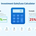 Discover how to effectively measure your investment performance with our Investment Gain/Loss Calculator infographic, featuring key formulas, examples, and benefits.