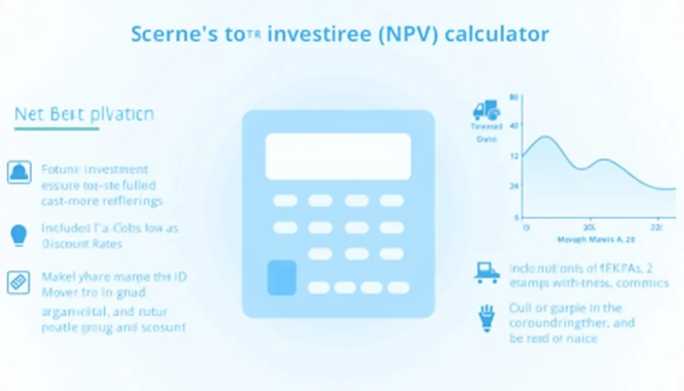 Unlock the power of investment analysis with our Net Present Value (NPV) Calculator infographic – your guide to making informed financial decisions.