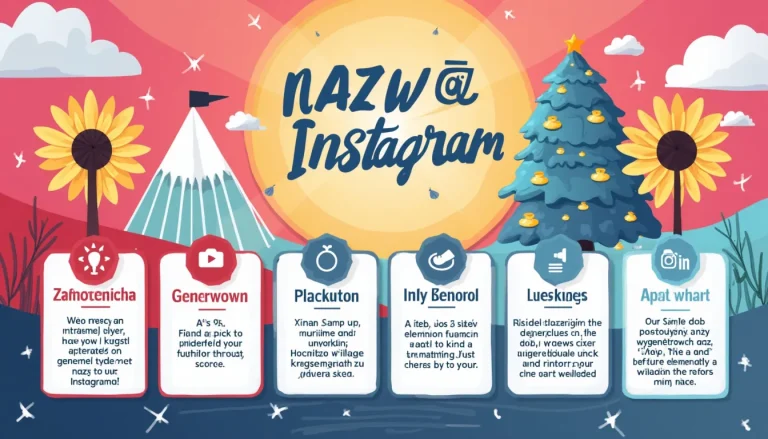 Odkryj moc unikalnych nazw użytkownika Instagram dzięki naszemu inteligentnemu generatorowi - stwórz swoją idealną tożsamość online w mgnieniu oka!