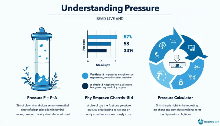 Discover the fundamentals of pressure calculation and its real-world applications in this comprehensive infographic.