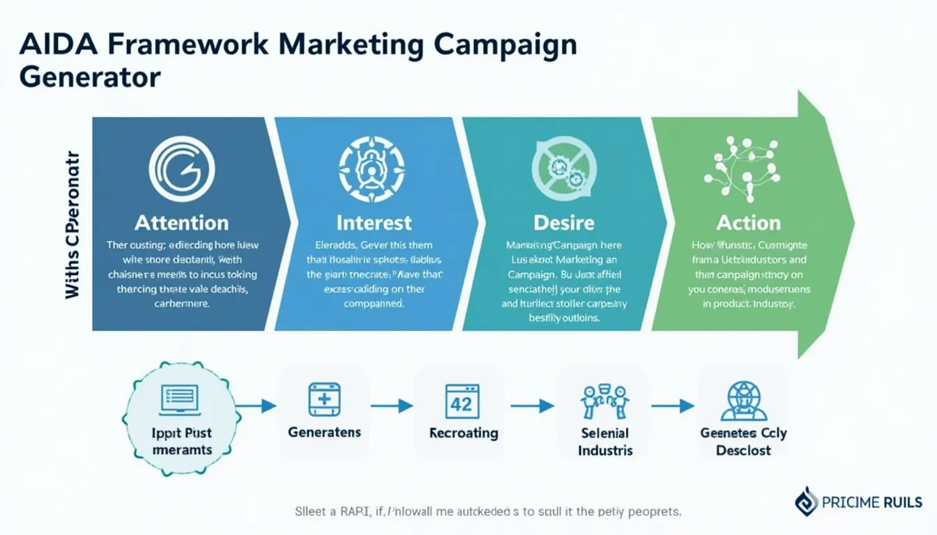 Discover how our AIDA Framework Marketing Campaign Generator simplifies creating impactful campaigns for businesses of all sizes.