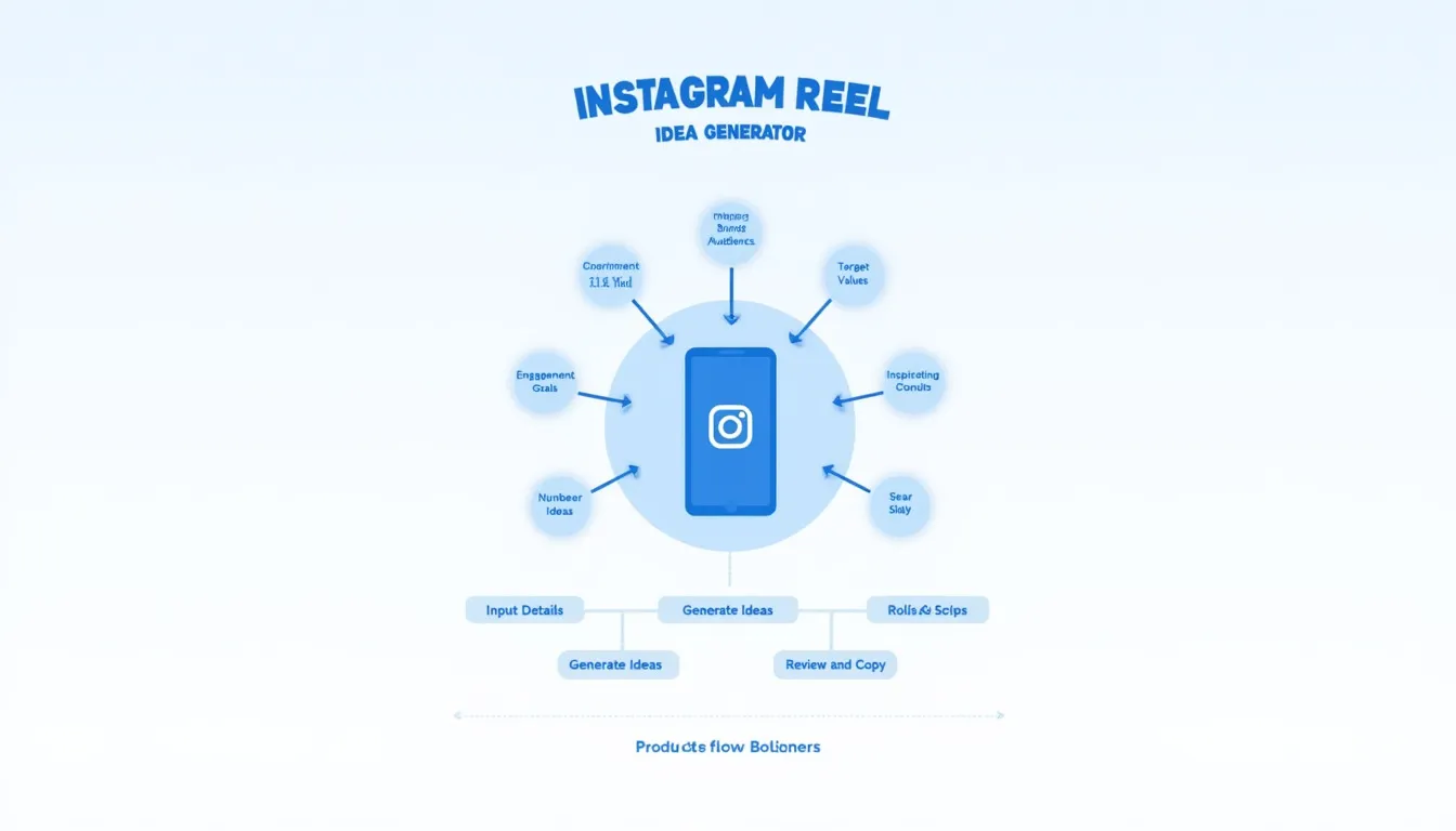 Boost your brand's Instagram engagement with our Reels Idea Generator - your key to creating captivating, audience-tailored content!