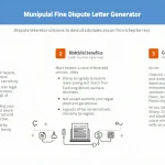 Empower yourself against unfair municipal fines with our easy-to-use Dispute Letter Generator – your key to crafting professional, persuasive appeals in minutes.