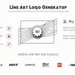 Discover the power of minimalist branding with our Sleek Line Art Logo Generator – your gateway to creating modern, versatile, and memorable brand identities.