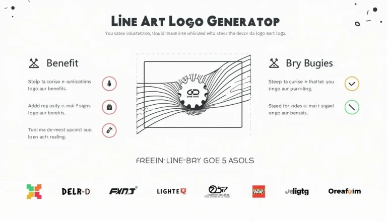 Discover the power of minimalist branding with our Sleek Line Art Logo Generator – your gateway to creating modern, versatile, and memorable brand identities.