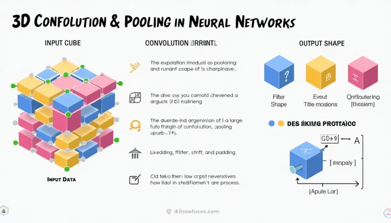 Unlock the power of 3D neural networks with this comprehensive guide to convolution and pooling operations, featuring an intuitive output shape calculator.