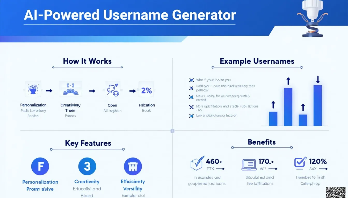 Discover the power of AI in crafting unique online identities with our innovative Username Generator Tool.