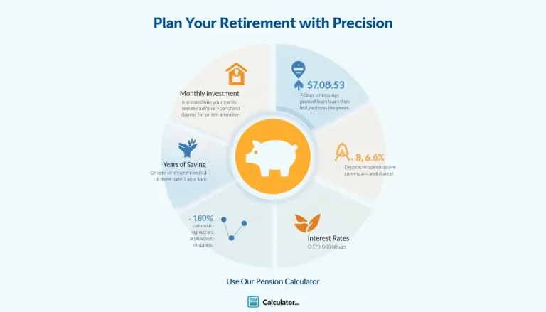 Visualize your path to a secure retirement with our comprehensive pension planning infographic.