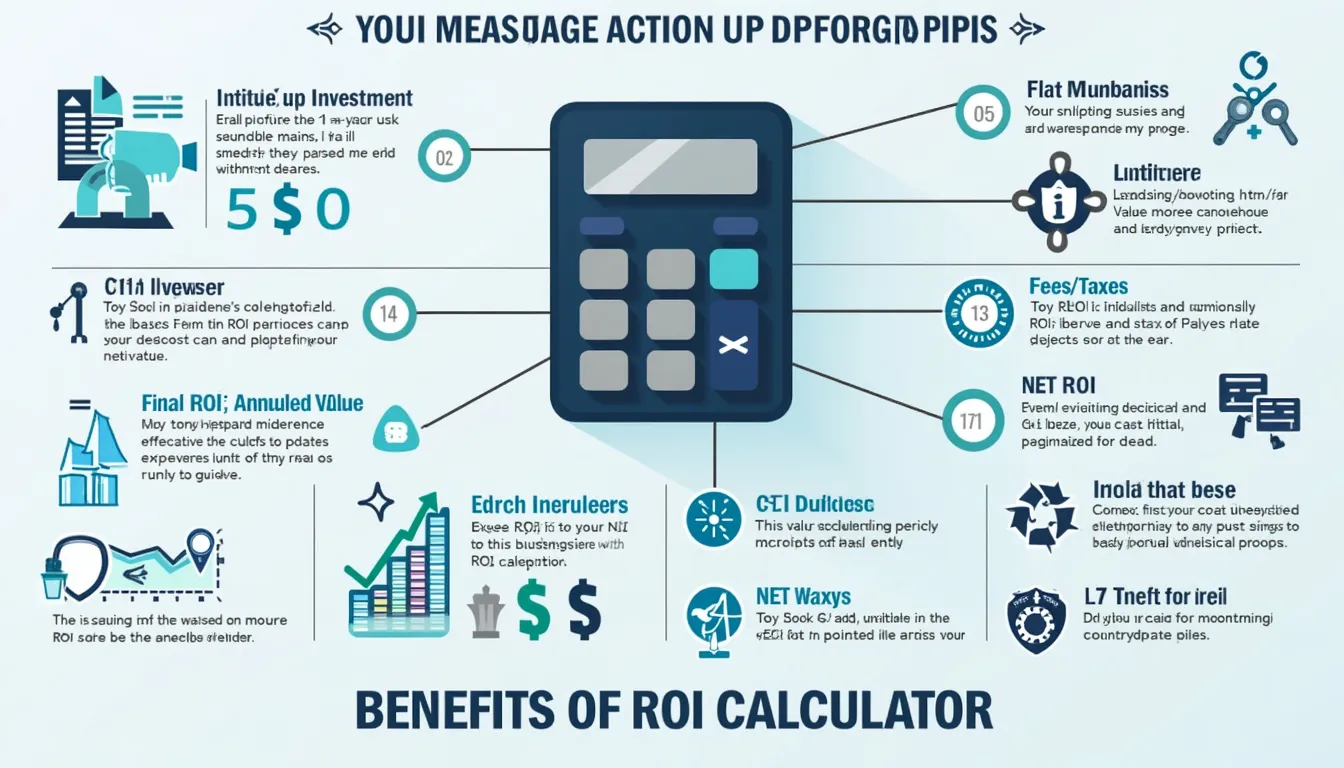 Unlock the power of precise investment analysis with our comprehensive ROI Calculator infographic, guiding you through the essential steps to measure and optimize your returns.