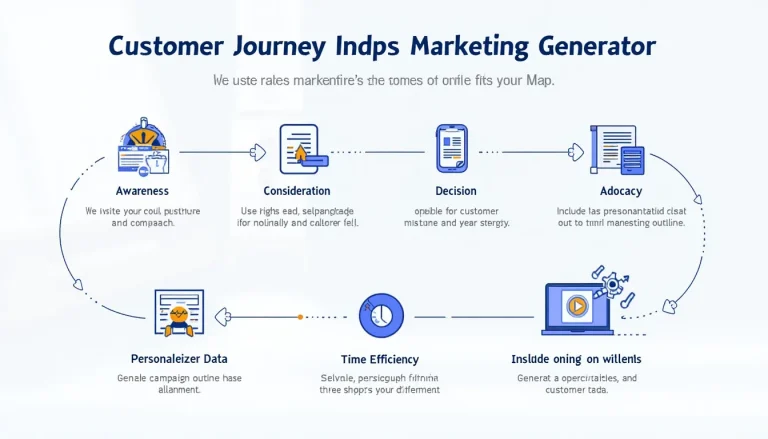 Discover how our Customer Journey Map Marketing Generator streamlines campaign creation and enhances customer-centric strategies.