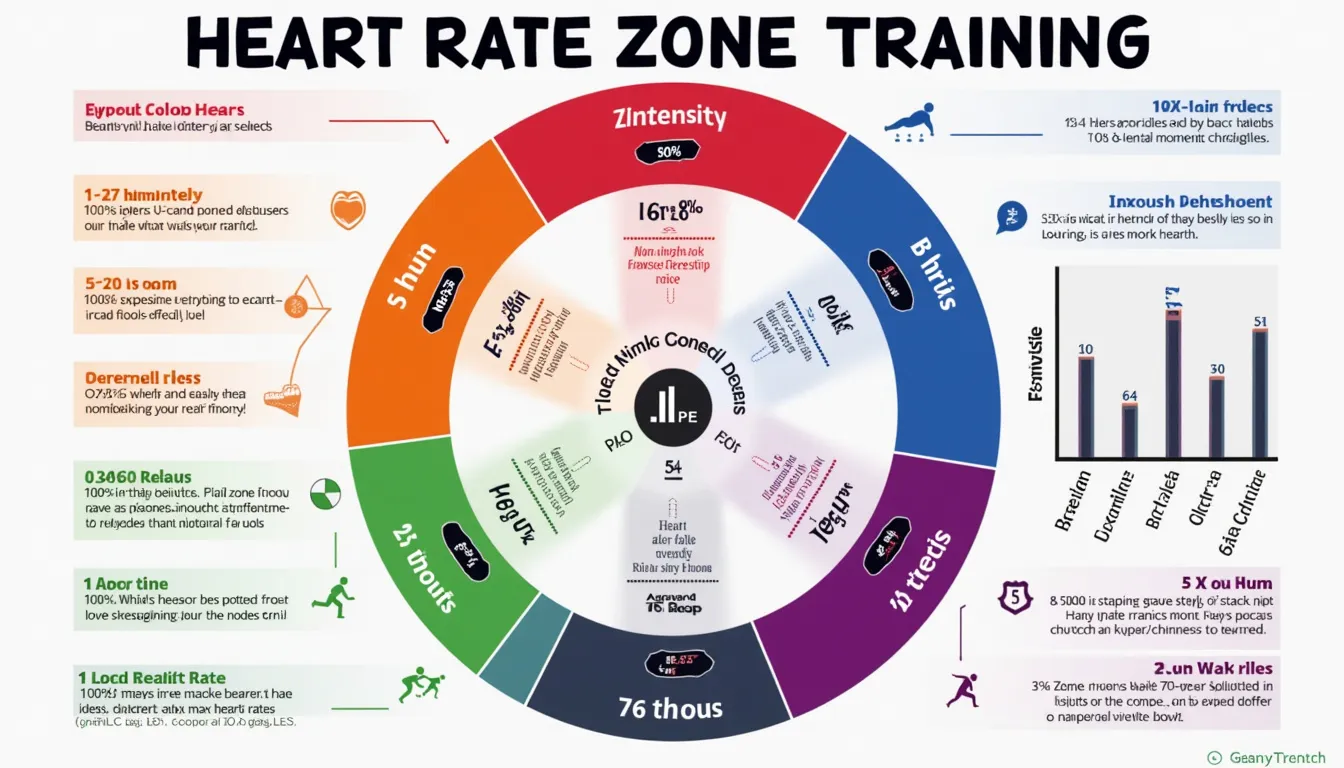 Unlock the power of personalized fitness with our comprehensive Heart Rate Zone Training infographic, featuring zone breakdowns and benefits for optimal workout intensity.