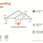 Decode the complexities of roof pitch with our comprehensive infographic, showcasing key ratios, angles, and material choices for optimal roofing decisions.