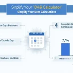 Discover the power of precise date calculations with our intuitive Day Calculator infographic, showcasing its key features and benefits for personal and professional use.