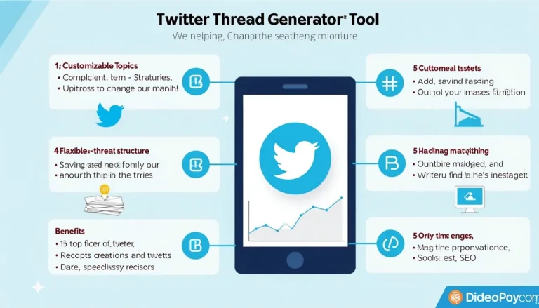 Revolutionize your Twitter strategy with our AI-powered Thread Generator Tool - create engaging, optimized content in minutes!