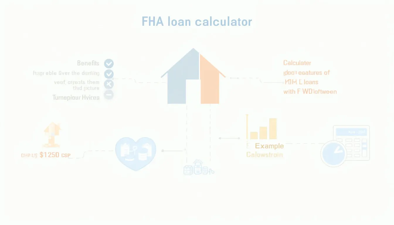 Discover the power of our FHA Loan Calculator with this comprehensive infographic guide, helping you navigate your home buying journey with confidence.