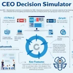 Discover the power of virtual executive decision-making with our innovative CEO Decision Simulator infographic.