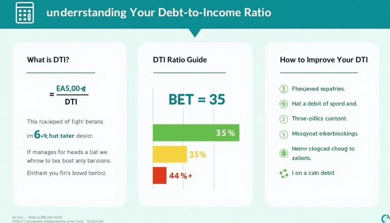 Decode your financial health with our comprehensive Debt-to-Income Ratio infographic – your visual guide to understanding and improving your DTI.