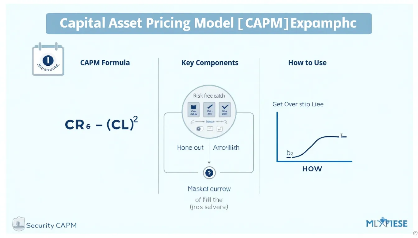 Unlock the power of the Capital Asset Pricing Model with this comprehensive infographic, guiding you through the formula, key components, and practical application of CAPM.