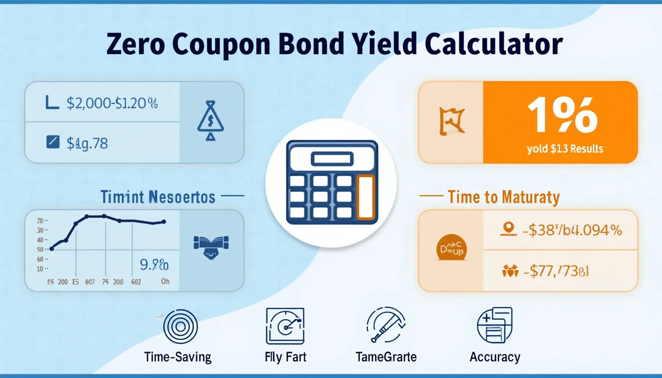 Unlock the power of zero-coupon bonds with our easy-to-use yield calculator infographic, designed to help you make informed investment decisions.