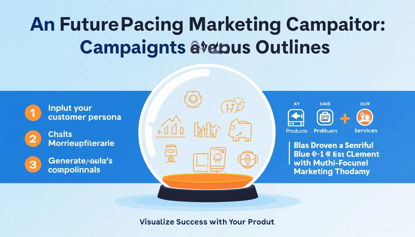 Unlock the power of future pacing in your marketing campaigns with our innovative generator – visualize success and connect with your audience like never before.