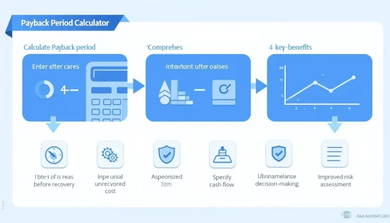 Discover how to evaluate investment recovery time with precision using our Payback Period Calculator infographic.