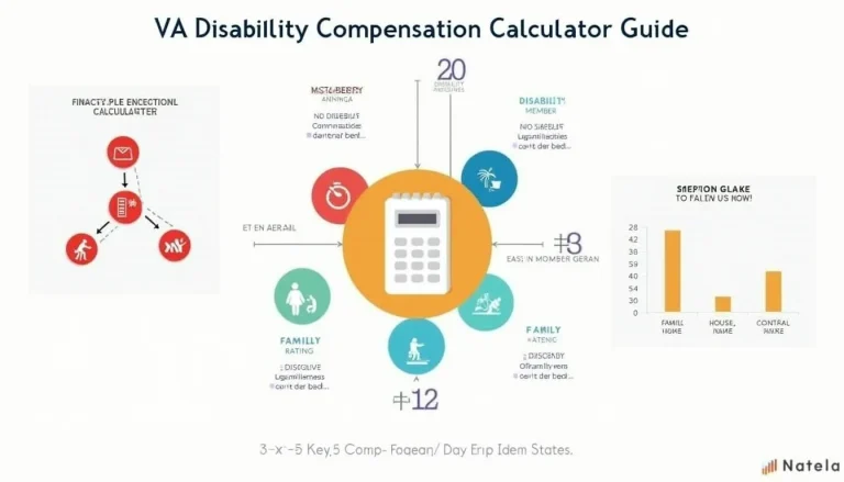 Unlock the power of the VA Disability Compensation Calculator with this comprehensive infographic guide, helping veterans estimate their benefits accurately and efficiently.