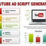 Revolutionize your YouTube advertising with our AI-powered Script Generator – create compelling 30-second ads in minutes!