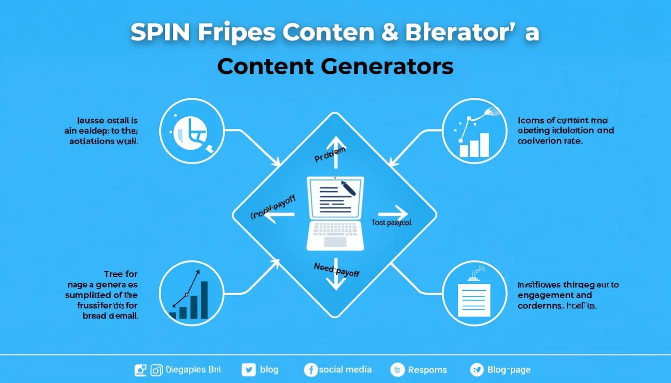 Revolutionize your content creation with the SPIN Framework Content Generator: Craft persuasive copy that drives results.