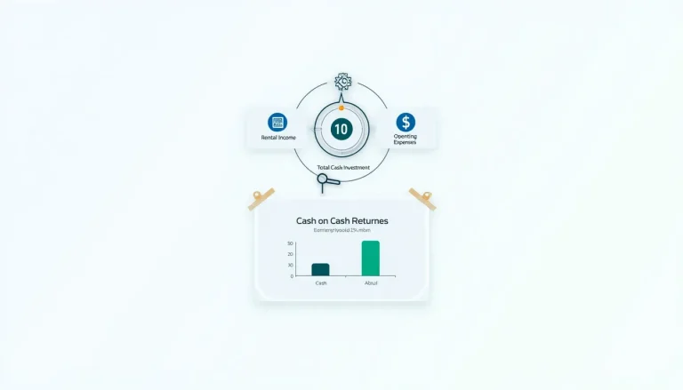 Maximize your real estate ROI with our Cash on Cash Return Calculator infographic – your visual guide to smarter property investments.