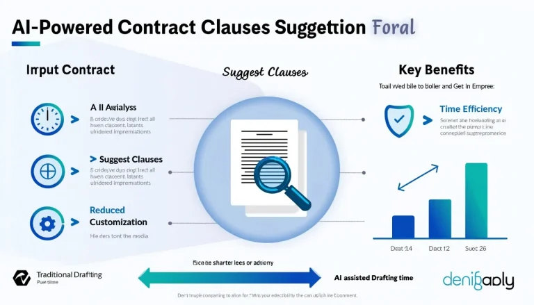 Revolutionize your legal drafting process with our AI-powered Contract Clause Suggestion Tool, saving time and ensuring comprehensive coverage.