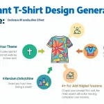 Unlock your creativity with our Vibrant T-Shirt Design Generator: A step-by-step guide to crafting unique, eye-catching t-shirt designs effortlessly.