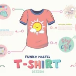 Discover how to create eye-catching, personalized t-shirt designs with our Funky Pastel T-Shirt Design Generator infographic!