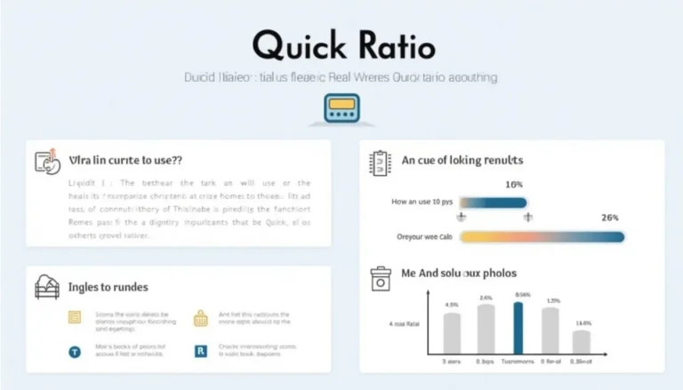 Unlock the power of financial analysis with our Quick Ratio Calculator infographic – your key to assessing short-term liquidity and making informed business decisions.