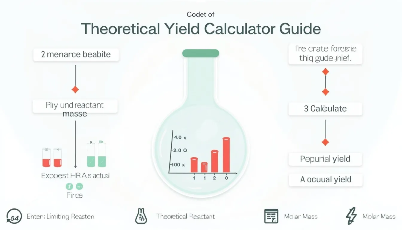 Unlock the power of stoichiometry with our Theoretical Yield Calculator Guide – your key to mastering chemical reactions and predicting product amounts.