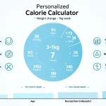 Discover your personalized daily calorie needs with our comprehensive Calorie Calculator infographic, featuring multiple formulas and activity levels for precise nutrition planning.