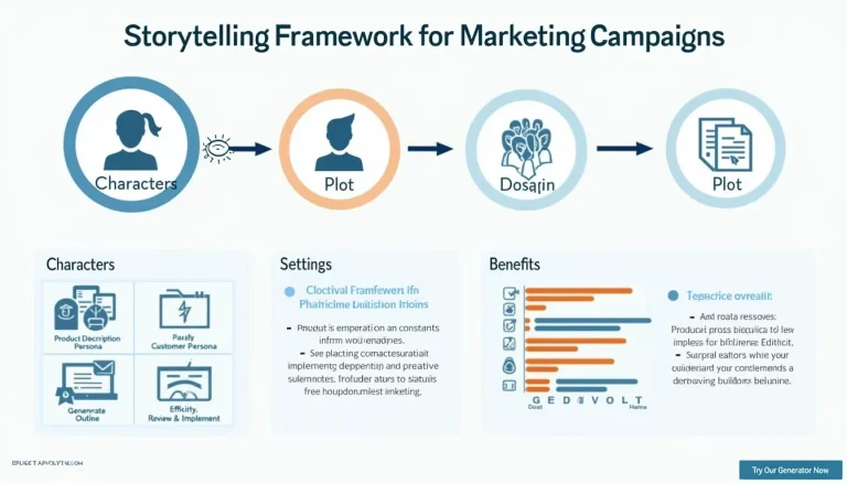 Unlock the power of storytelling in your marketing campaigns with our comprehensive framework generator.