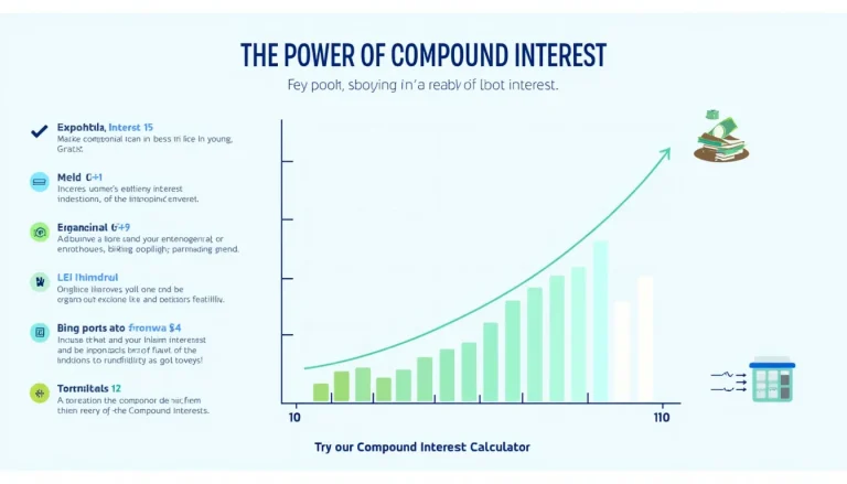 Unlock the potential of your savings with compound interest – see how your money can grow exponentially over time!