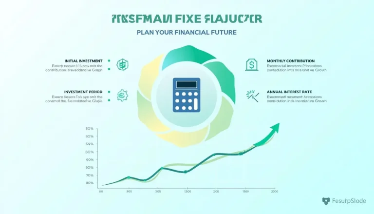 Visualize your financial growth with our Investment Calculator infographic, showcasing how small contributions can lead to significant returns over time.