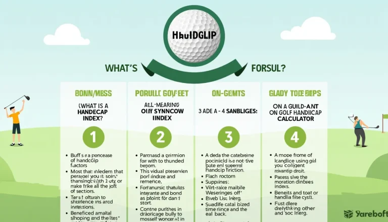 Demystifying the Golf Handicap Index: Your key to fair play and tracking improvement on the green.