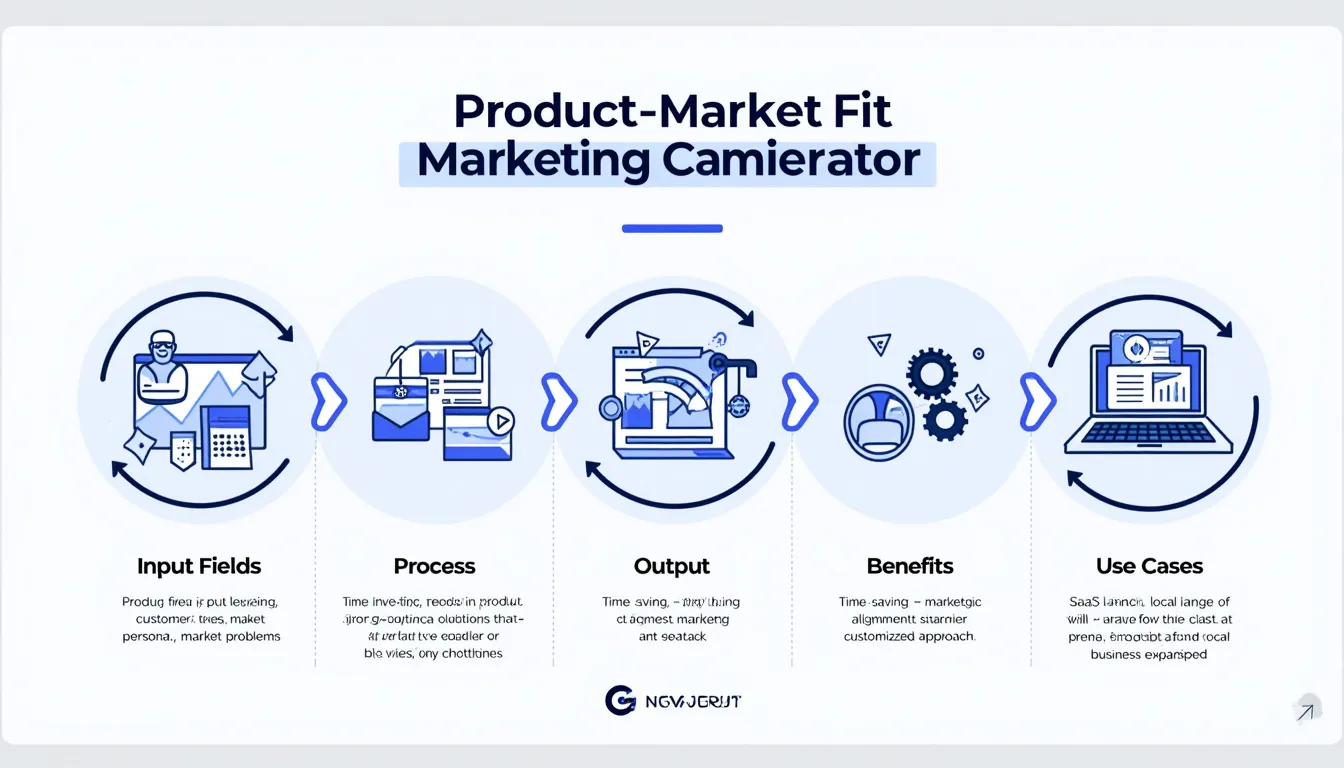 Discover how our Product-Market Fit Marketing Campaign Generator streamlines your marketing strategy, aligning your product with customer needs for maximum impact.