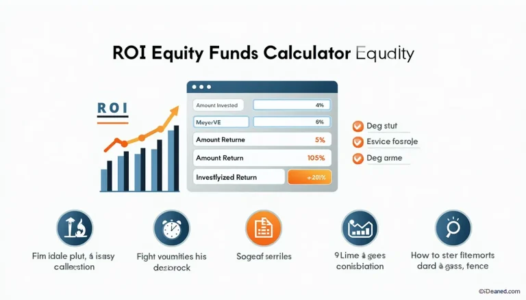 Maximize your investment returns with our ROI Equity Funds Calculator infographic, offering quick insights into your equity fund performance.