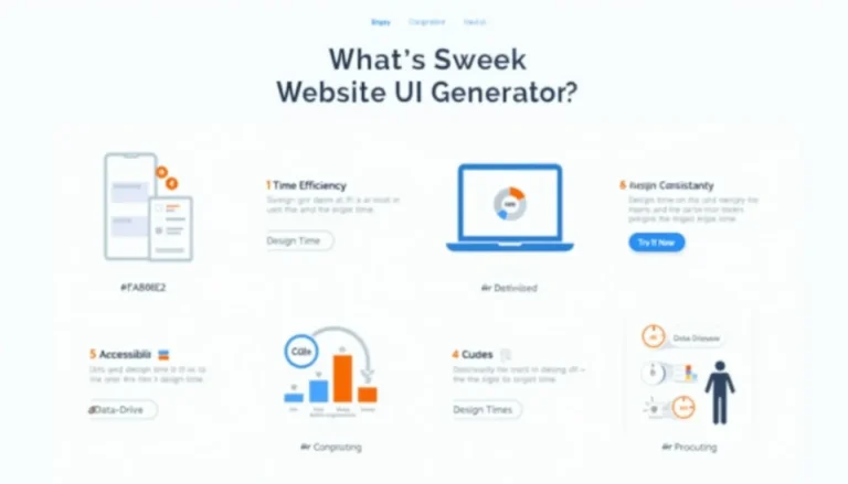 Revolutionize your web design process with our Sleek Website UI Generator - create stunning, photorealistic mockups in minutes!