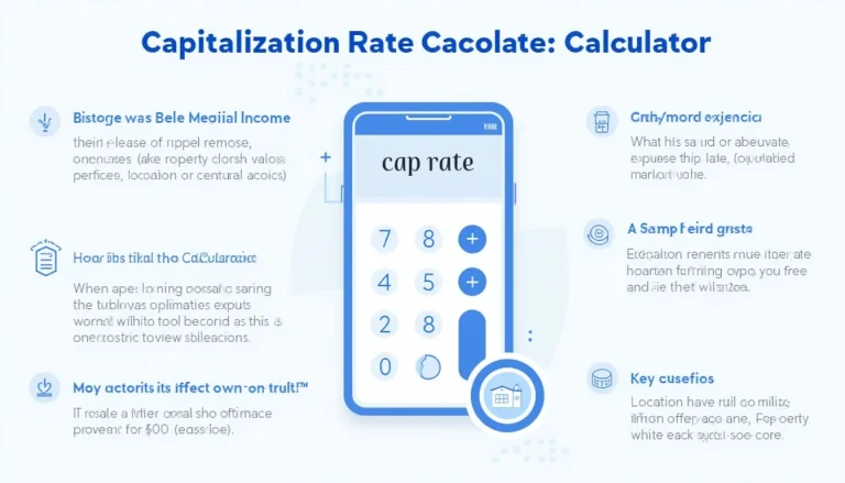 Discover how our Capitalization Rate Calculator can revolutionize your real estate investment strategy with this informative infographic.