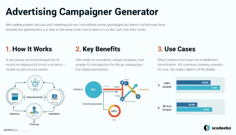 Revolutionize your marketing strategy with our AI-powered Advertising Campaign Generator - create tailored, data-driven campaigns in minutes!