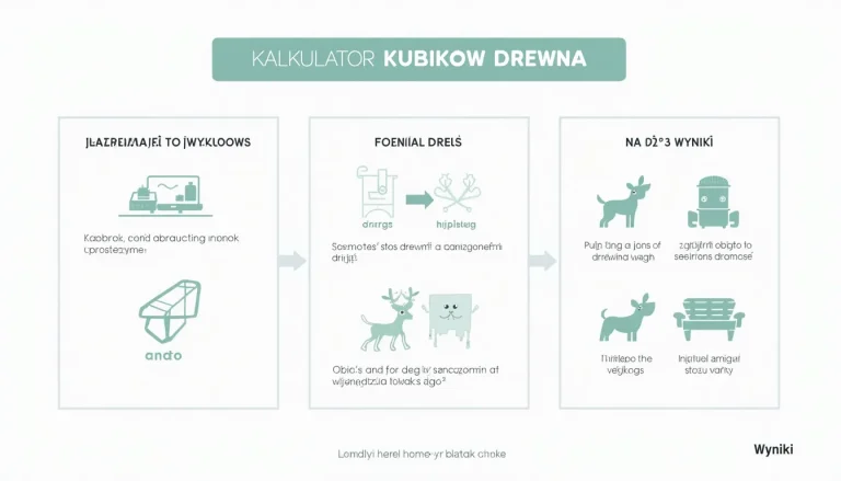 Poznaj nasz intuicyjny kalkulator kubików drewna opałowego - narzędzie niezbędne dla każdego, kto zarządza zasobami drewna.