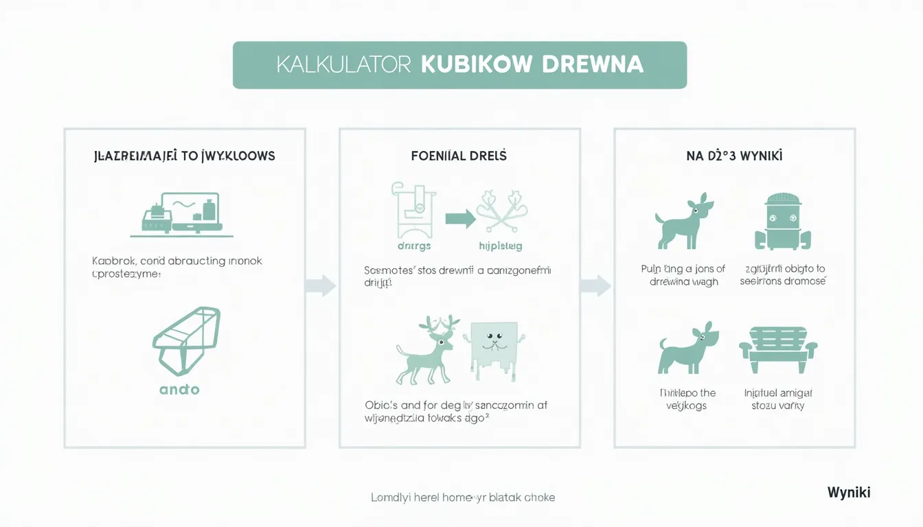 Poznaj nasz intuicyjny kalkulator kubików drewna opałowego - narzędzie niezbędne dla każdego, kto zarządza zasobami drewna.