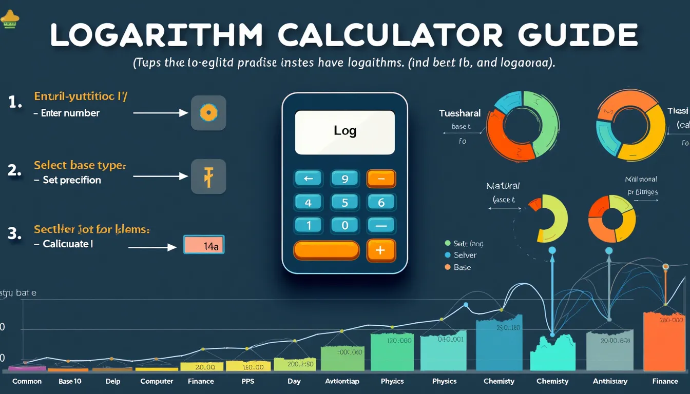 Unlock the power of logarithms with our comprehensive guide to using a logarithm calculator effectively across various fields of study and real-world applications.